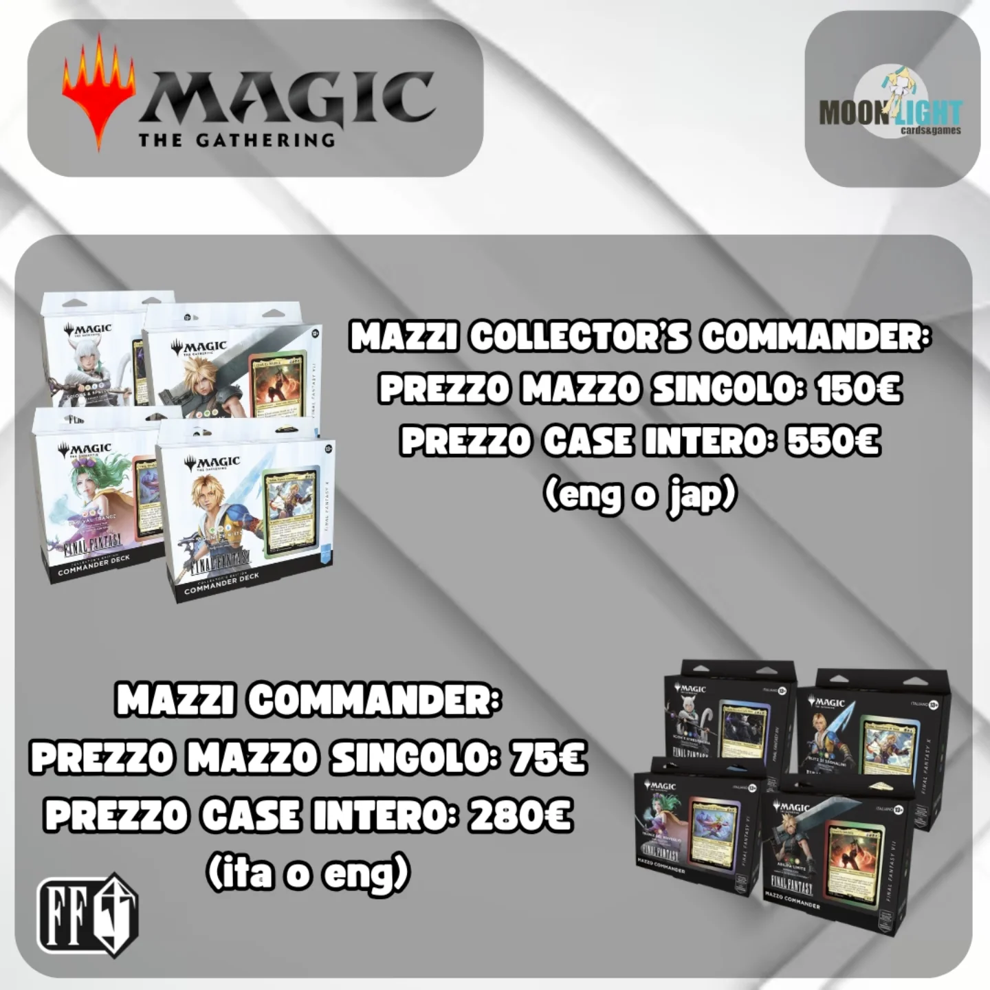 MoonLight Cards & Games | Pomezia