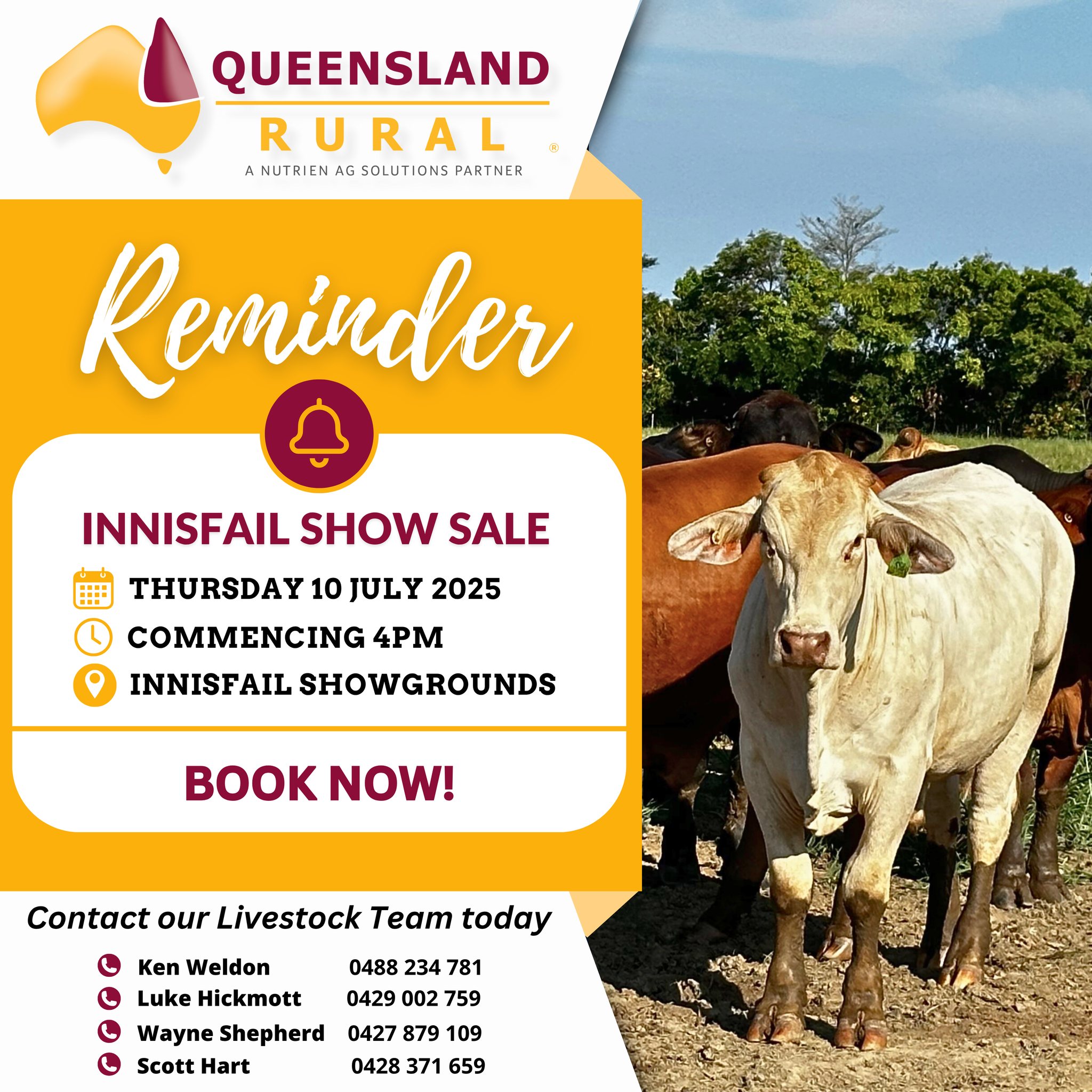 Queensland - 🎪 𝐈𝐍𝐍𝐈𝐒𝐅𝐀𝐈𝐋 𝐒𝐇𝐎𝐖 𝐒𝐀𝐋𝐄 𝐑𝐄𝐌𝐈𝐍𝐃𝐄𝐑 🎪 🤠 Queensland Rural are ...