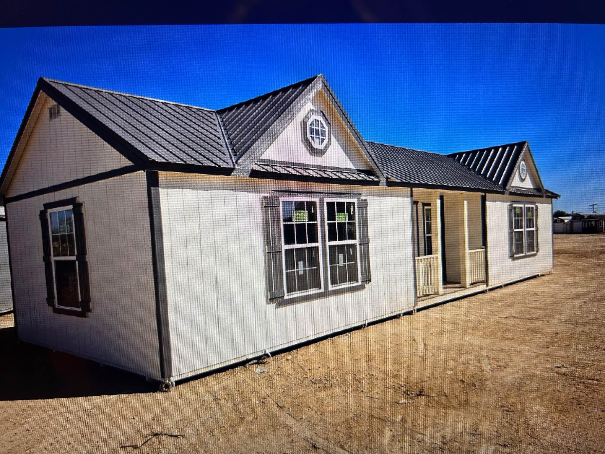 New Derksen 16x50 side cabin - Storage Sheds - Rockport, Texas ...