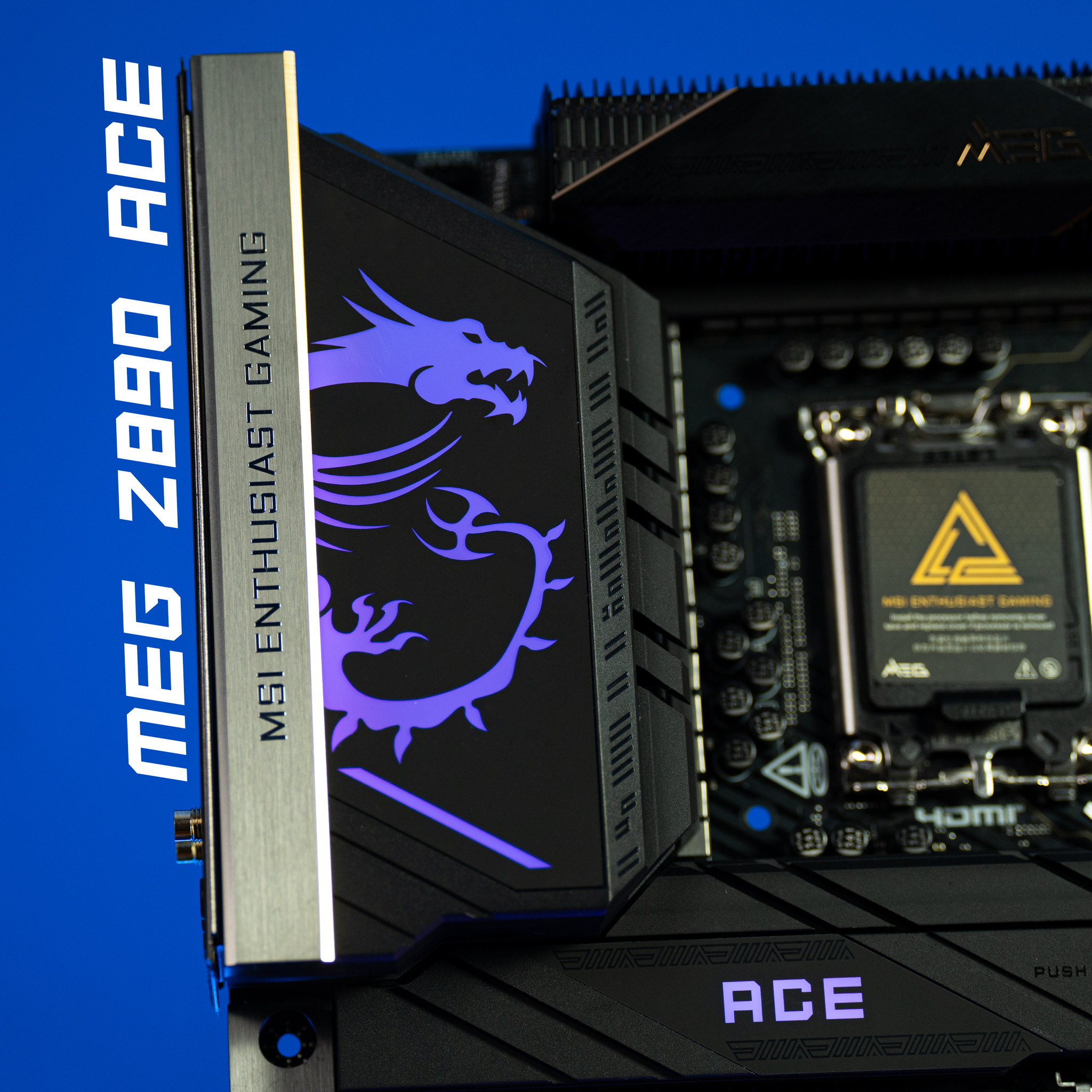 MEG Z890 ACE Motherboard 👀⭐ Check out our EZ DIY features that