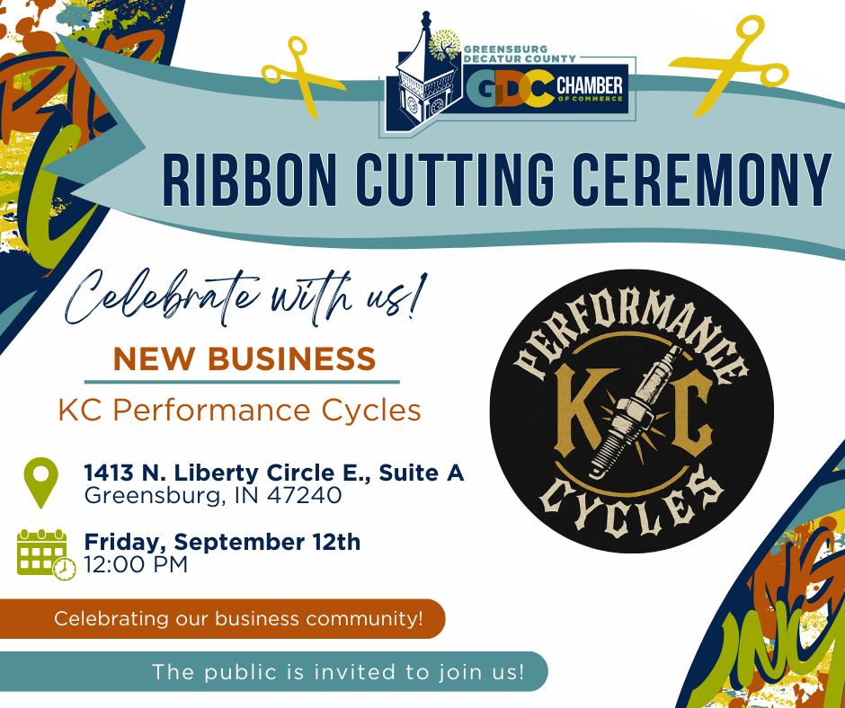 Greensburg - 🎉 RIBBON CUTTING CEREMONY: KC Performance Cycles! 👉 Rev up ...