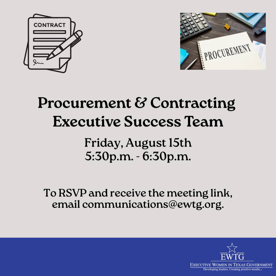 The... - Executive Women in Texas Government (EWTG) | Facebook