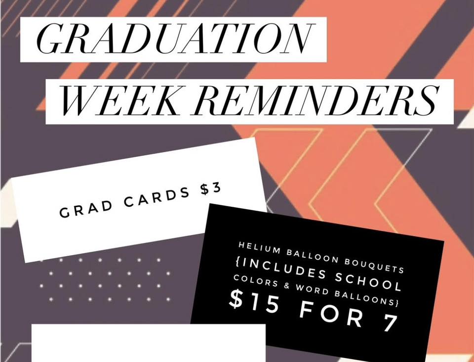 Paulette's - 🧡🖤🤍Graduation Week is Here 🤍🖤🧡 Don’t Forget... | Facebook