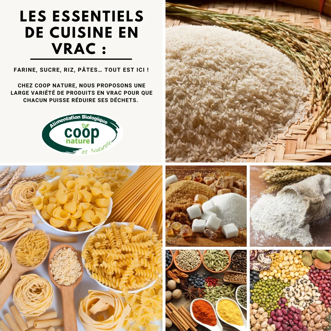 Coop - 🌿 Les essentiels de cuisine en vrac, c’est par ici ! ♻️ Farine ...
