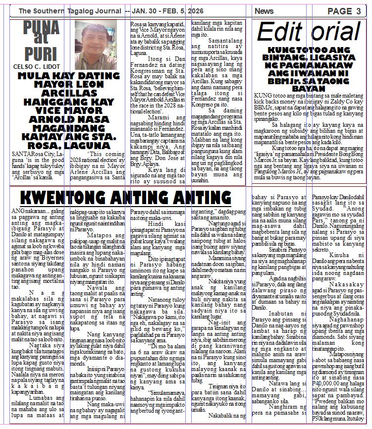 The Southern Tagalog... - The Southern Tagalog Journal