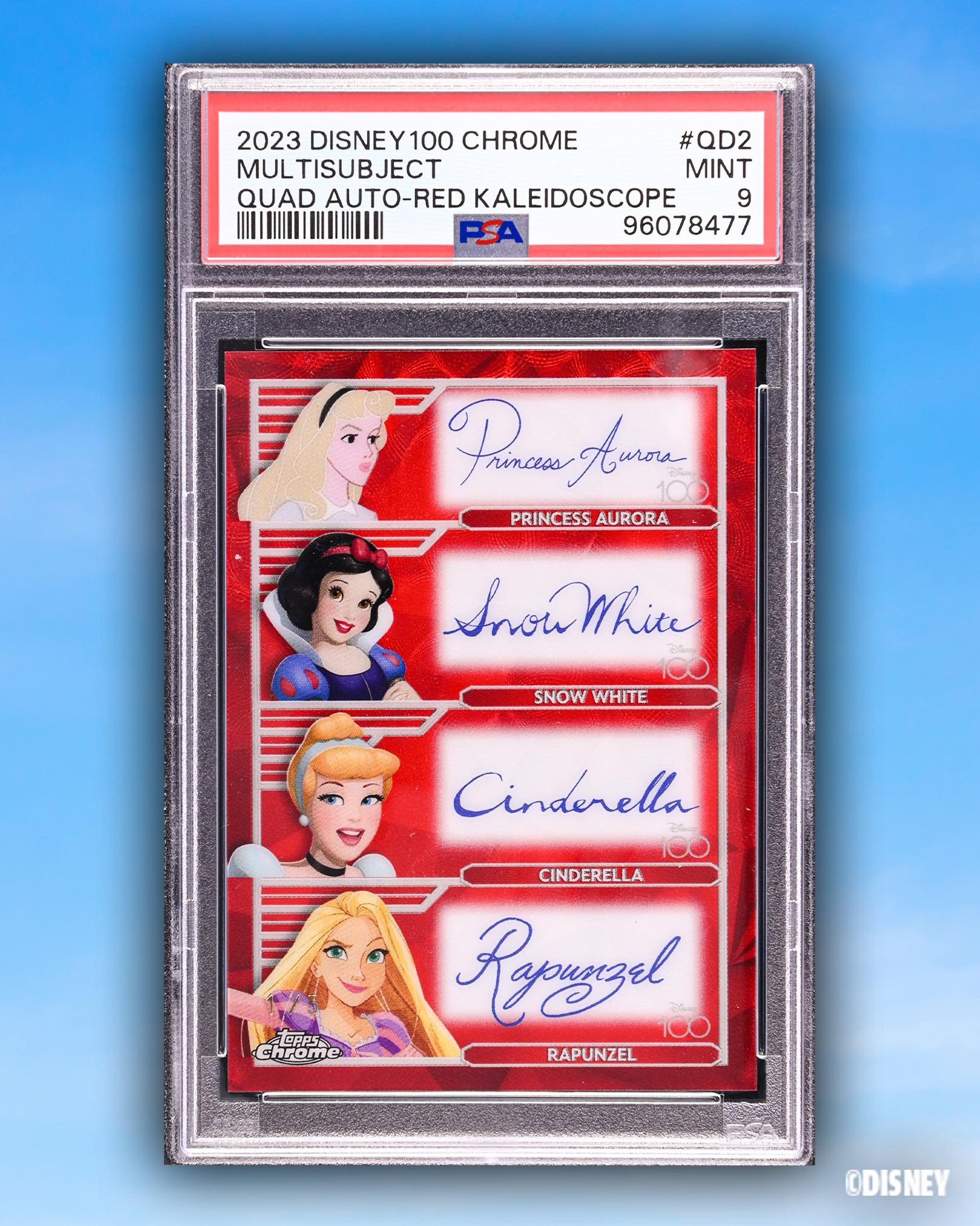 The ultimate Princess card 👑✨ 2026 @Topps Chrome Disney Sapphire