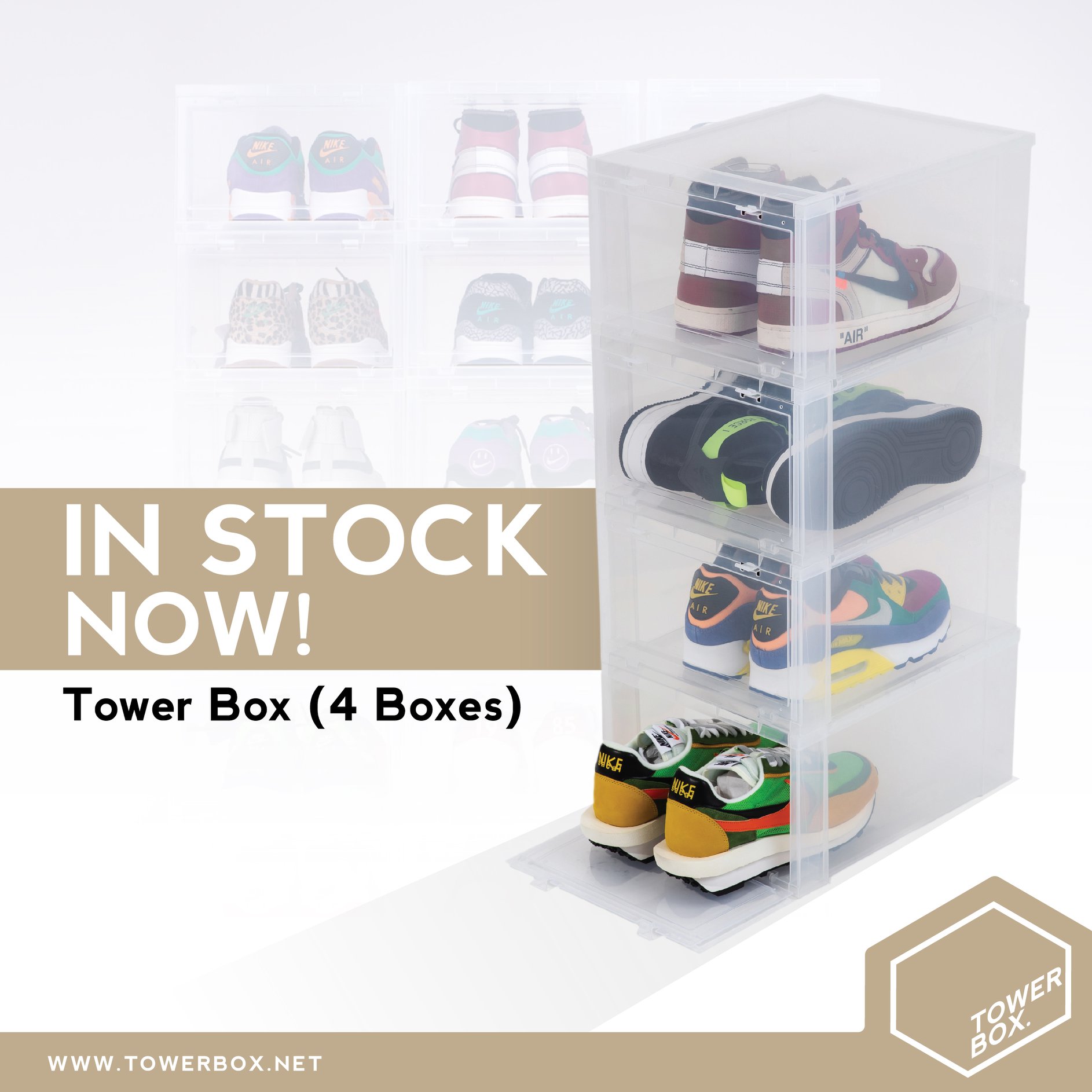 Tower Box - Tower Box (4 Boxes, 1 Carton) In Stock Now!... | Facebook