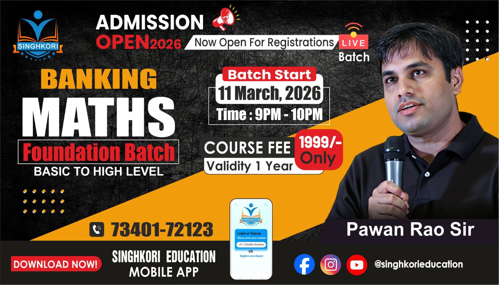 Maths With Pawan Rao | Jaipura