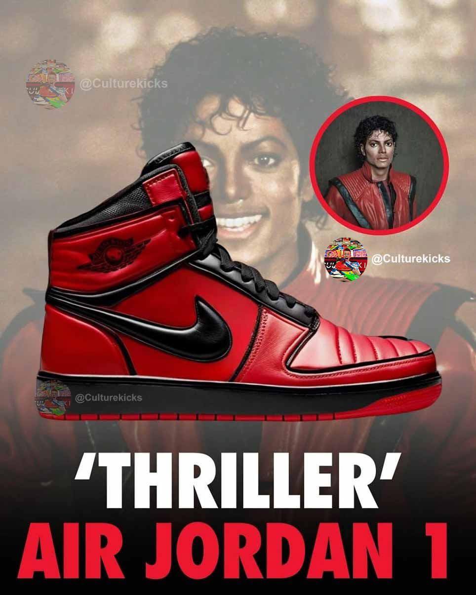 AJ1 High that Inspired by Michael Jackson 