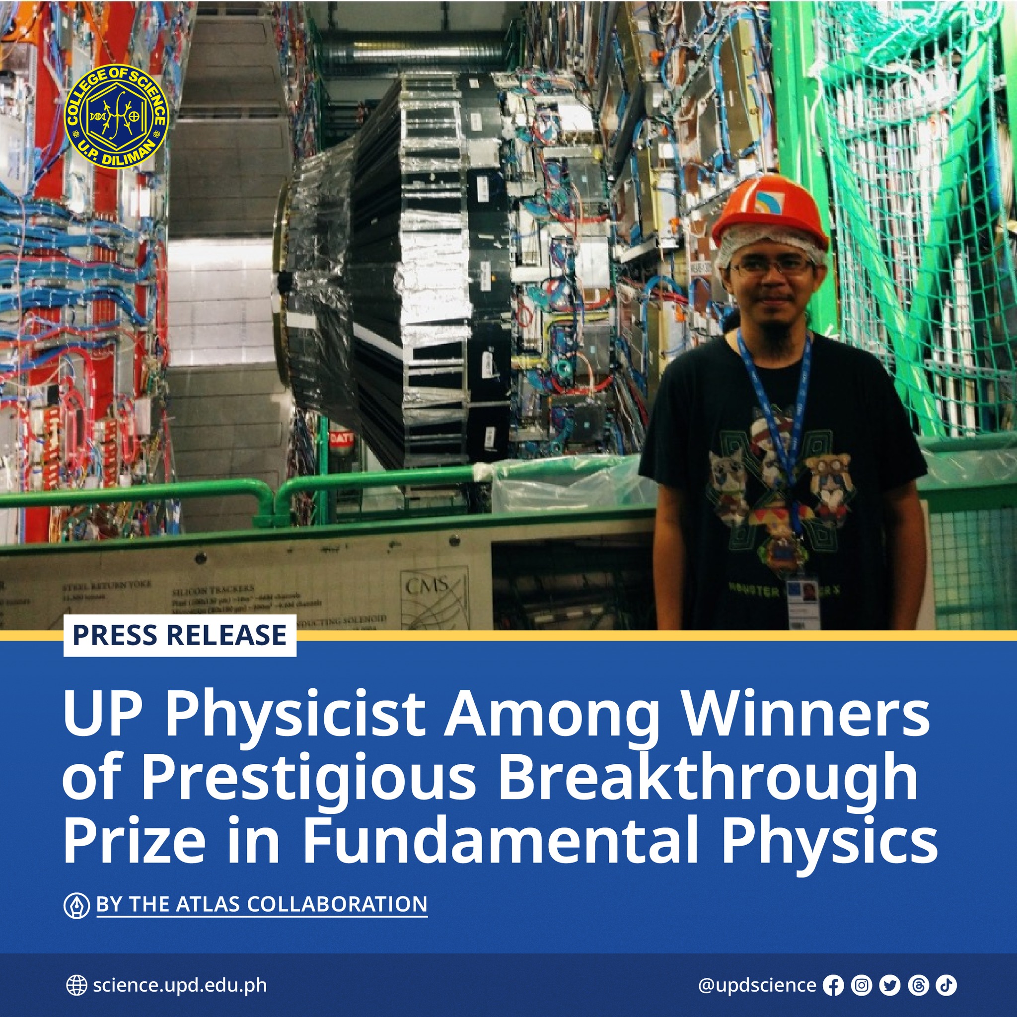 UP Diliman College of Science - 🏅 Dr. Marvin Flores, Assistant ...