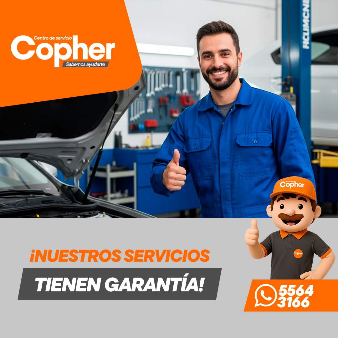 🔧 En Copher trabajamos con confianza,... - Repuestos Copher | Facebook