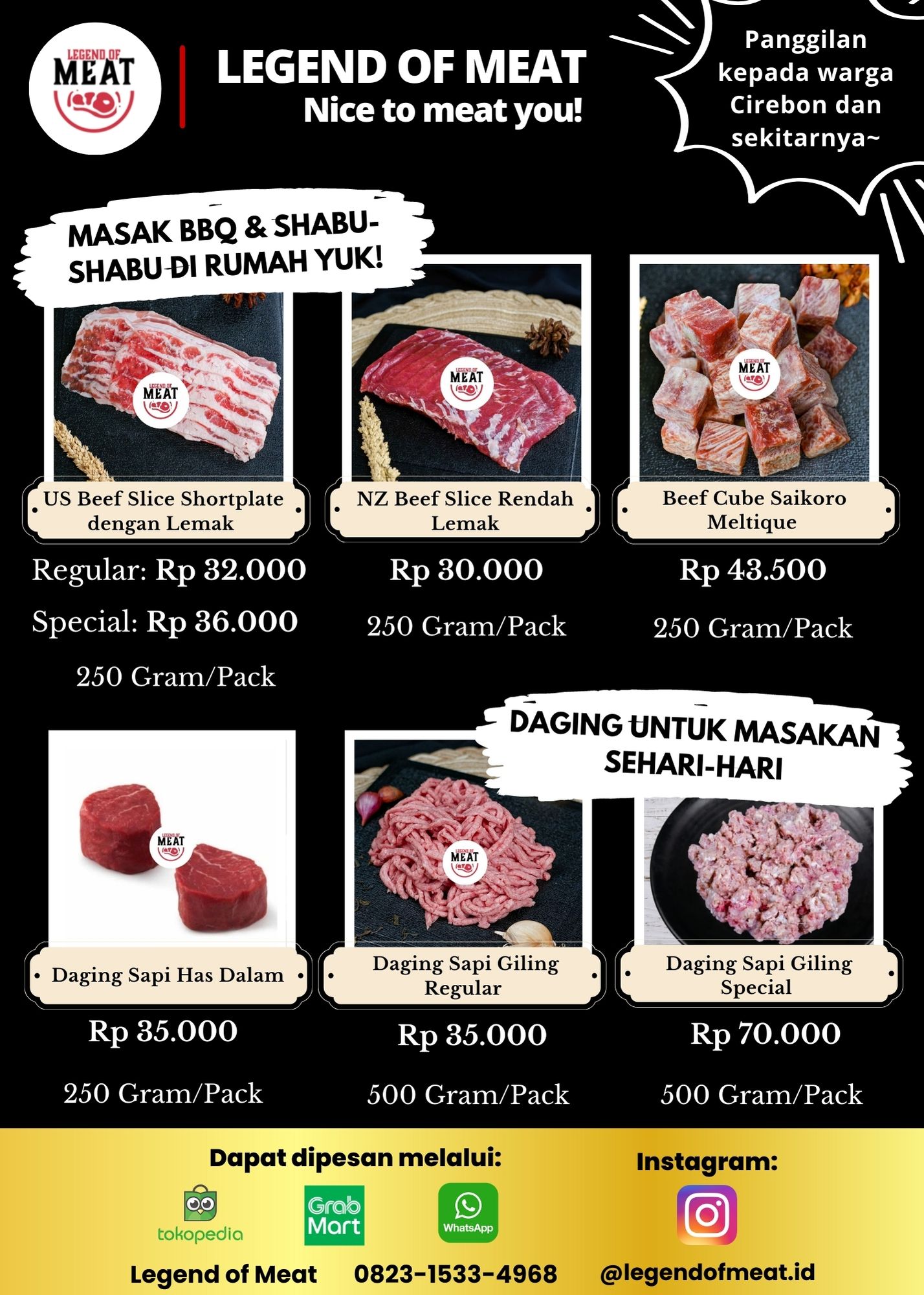 Legend of Meat Id | Cirebon