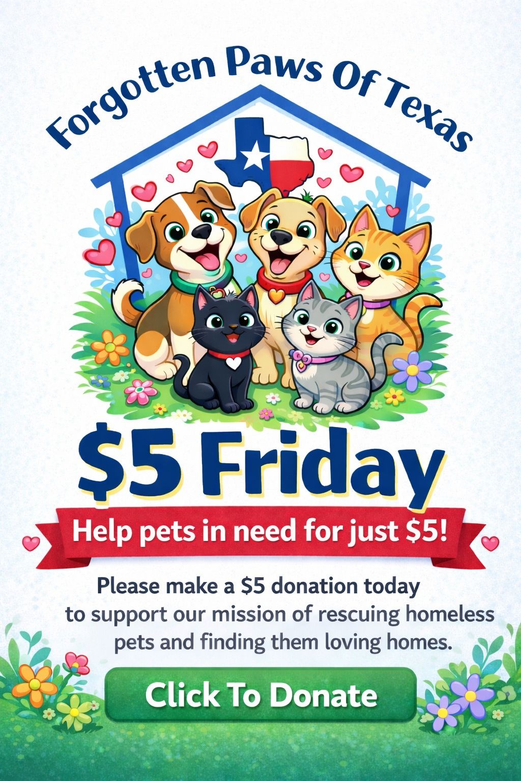 Forgotten Paws Of Texas-Animal Rescue