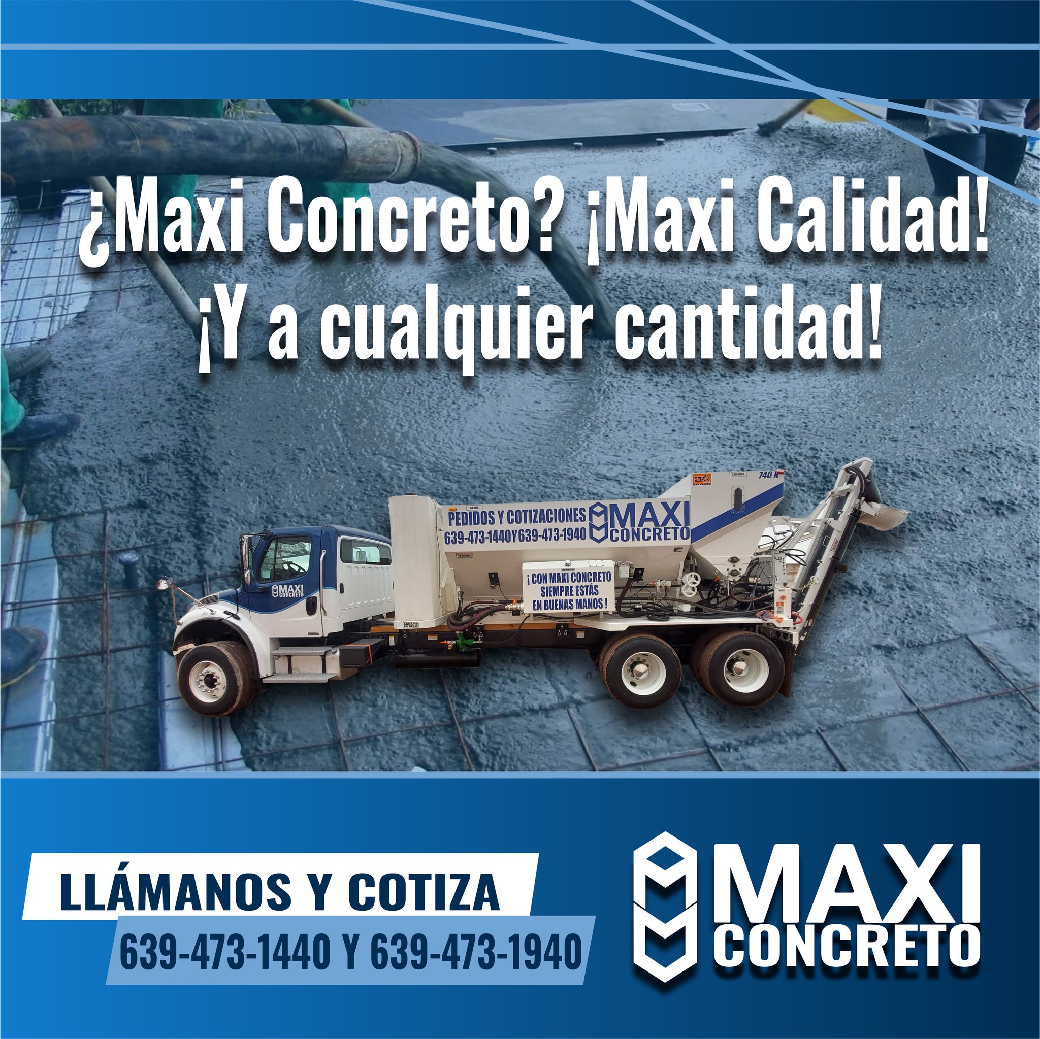 Maxi - ¡Maxi Materiales te trae Maxi Concreto! 🏗️ Con nuestro nuevo ...