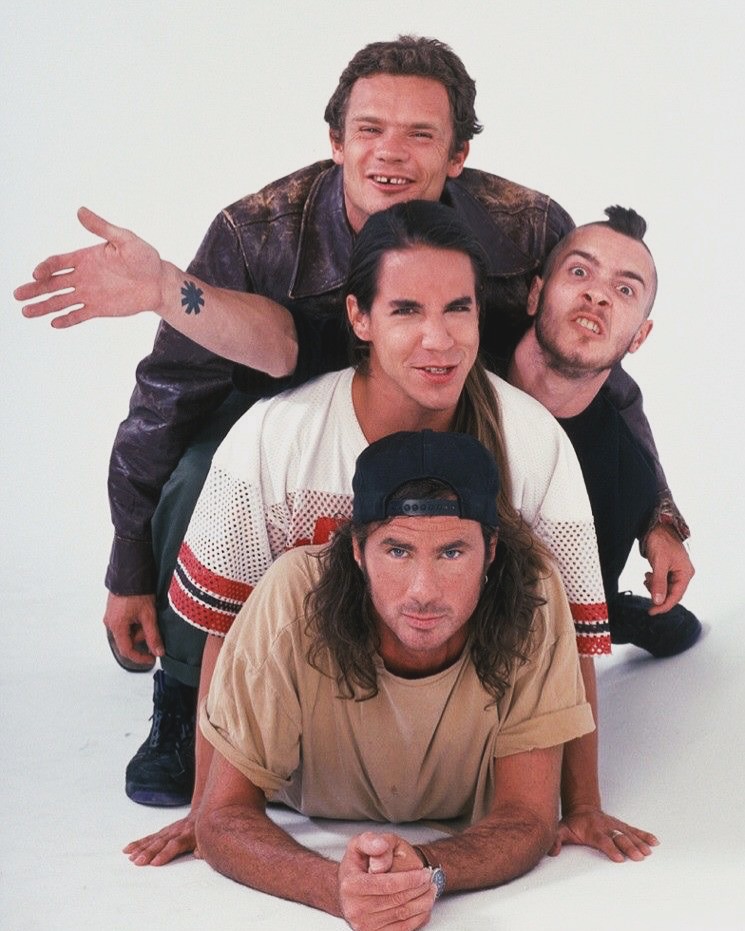 Red Hot Chili Peppers in 1991. Blood Sugar Era. By thecuffarophoto