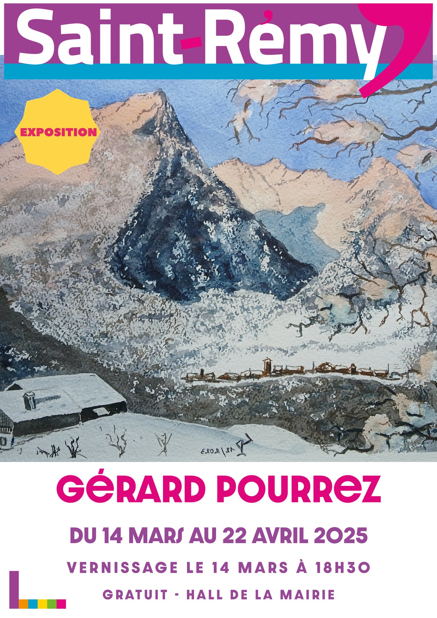 Saint-Rémy 71 - Officiel - 🎨 EXPOSITION GÉRARD POURREZ 🎨 📅 Du 14 mars ...