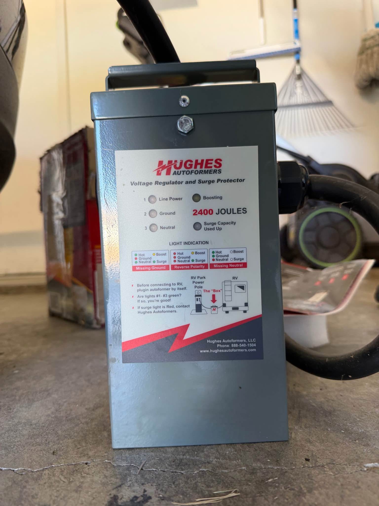 Hughes Autoformers RV2130-SP 30 Amp Voltage Booster with Surge ...