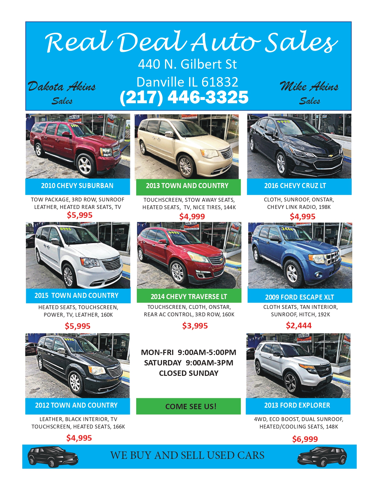 Real Deal Auto Sales | Danville IL
