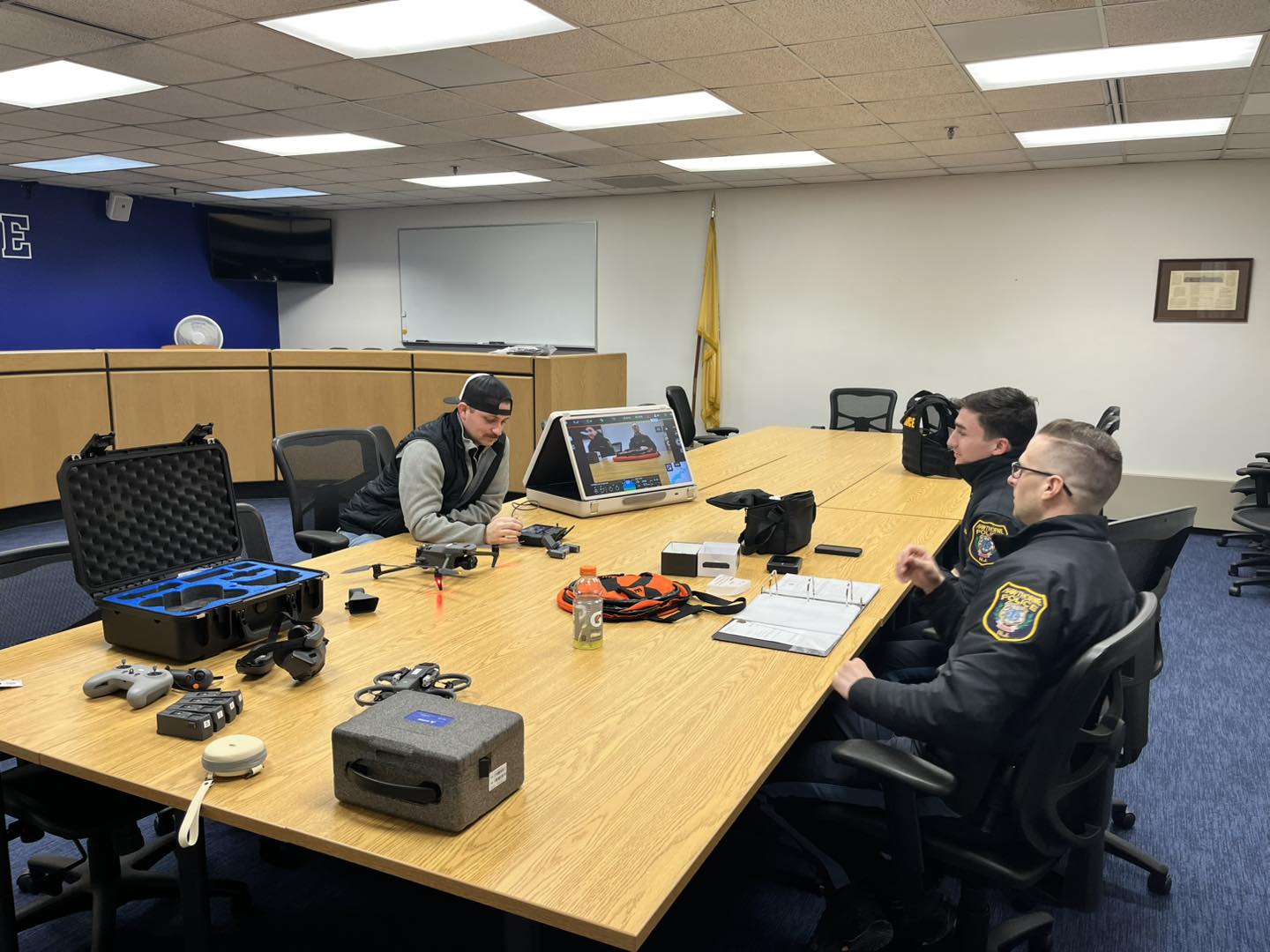 Hawthorne - Last week, Lead Drone Operator PO Brandon Flynn held ...