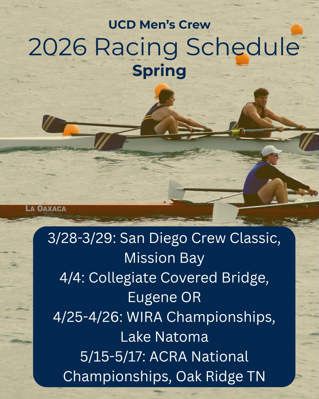 Men's Crew at UC Davis | West Sacramento CA