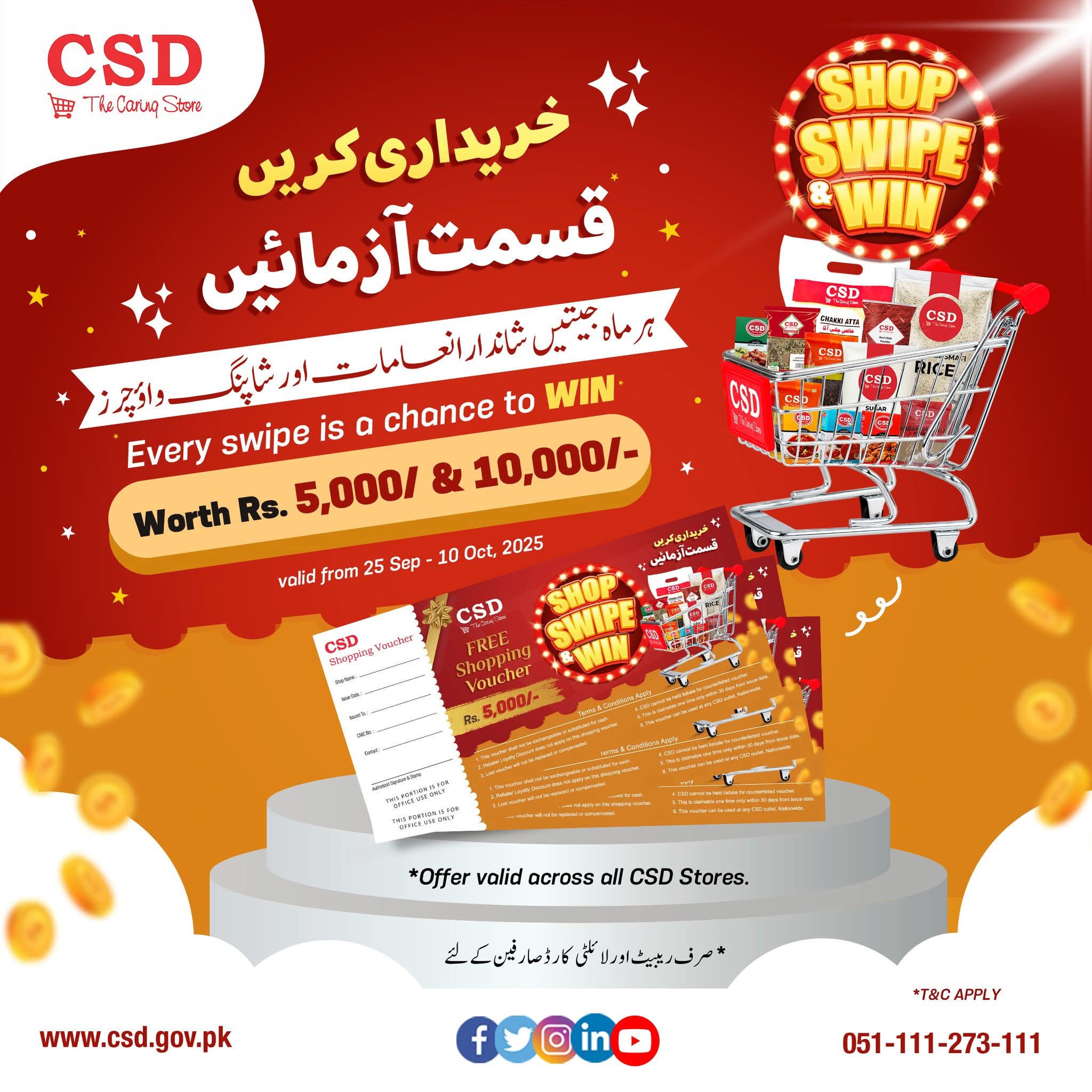 CSD - SHOP • SWIPE • WIN From Sep–Dec 2025, every swipe brings you ...