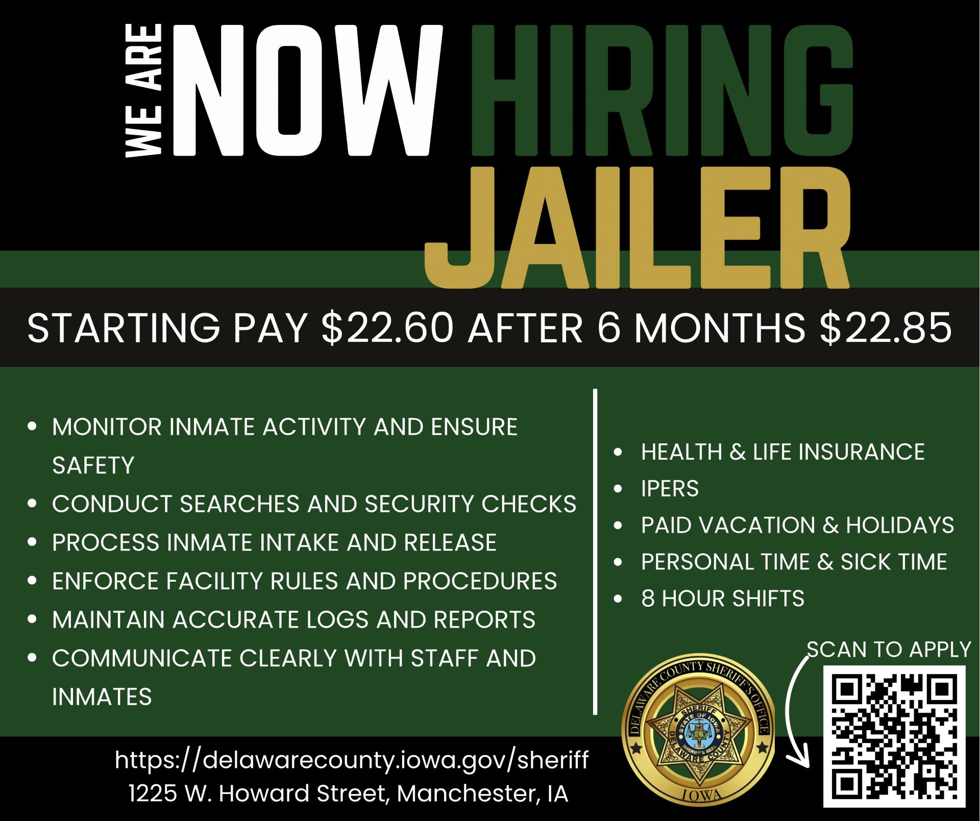 Delaware - Now Hiring Please Share!! Applications will be accepted ...