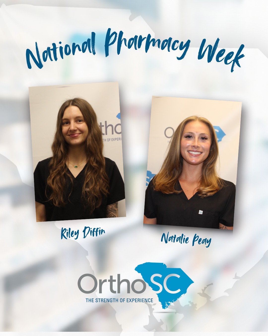 OrthoSC - It’s National Pharmacy Week! 💊 This week, we’re... | Facebook