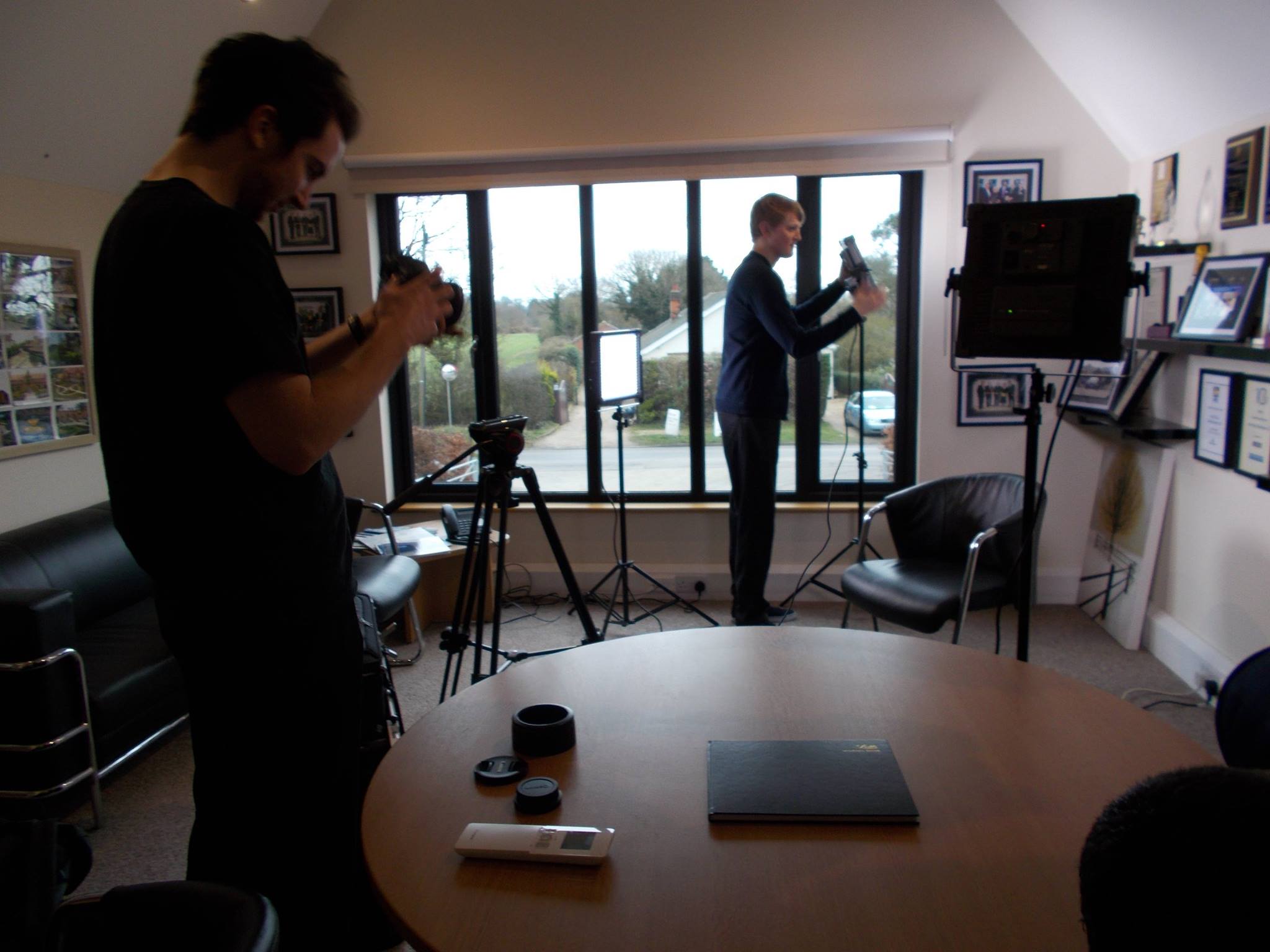 Oak View Landscapes Limited - Lights, Camera, .......... It's all very ...