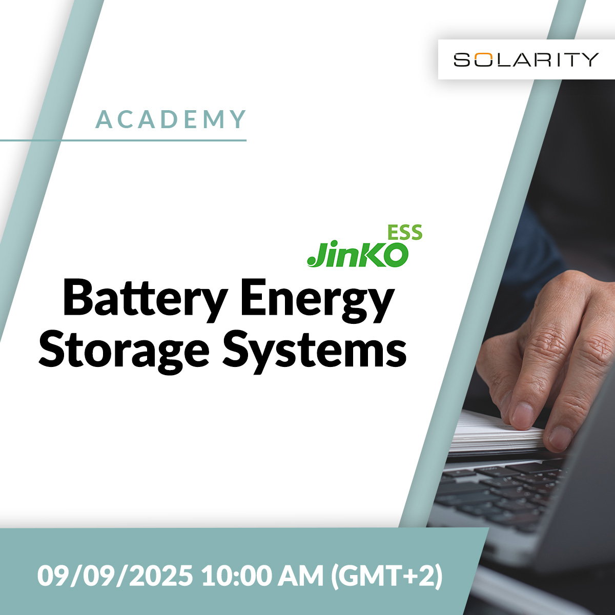 Solarity - 🚨 Just 1 week to go for Jinko Webinar: Battery Energy ...