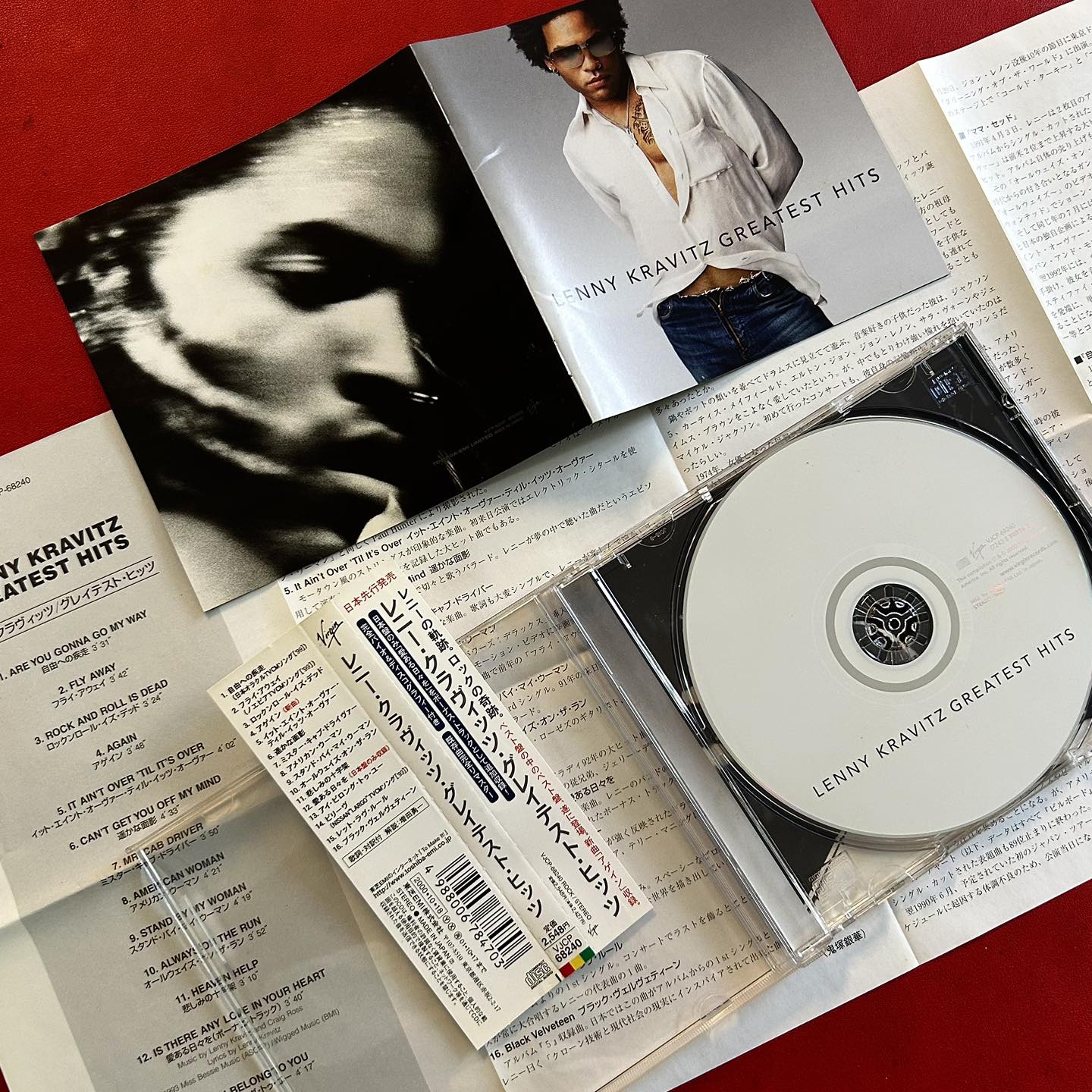 CD ) LENNY KRAVITZ THE GREATEST HITS CONDITION : NEAR MINT FIRST 