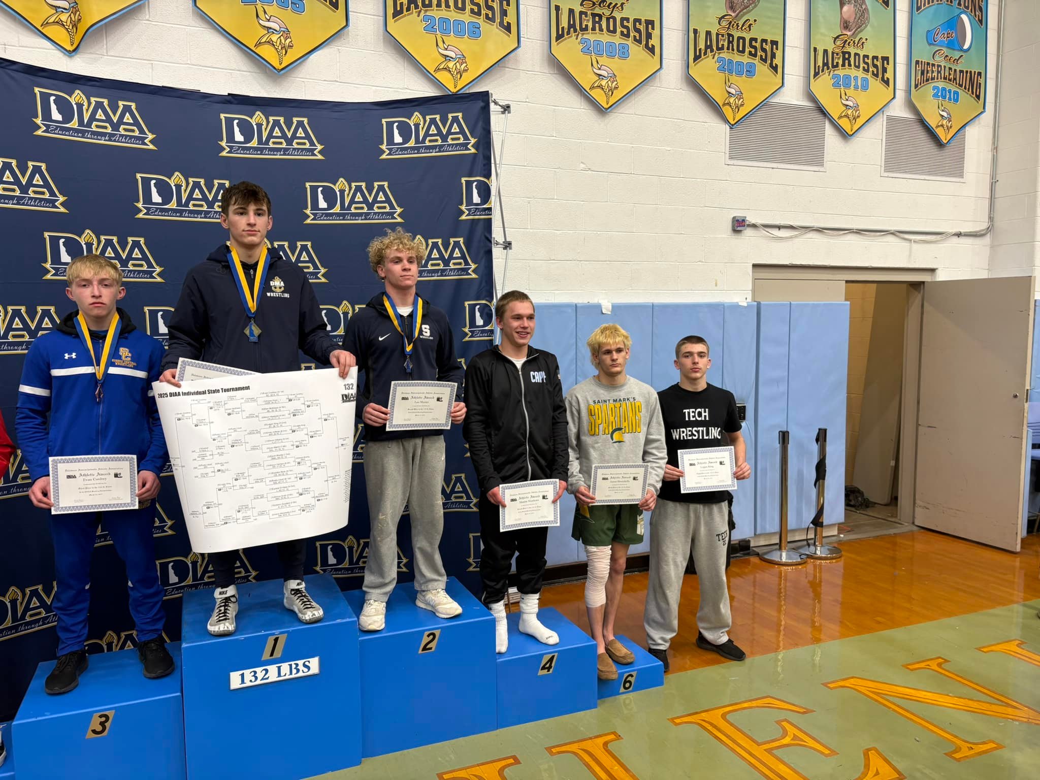 Your 132lbs 8th Place Finisher... - Sussex Tech Wrestling