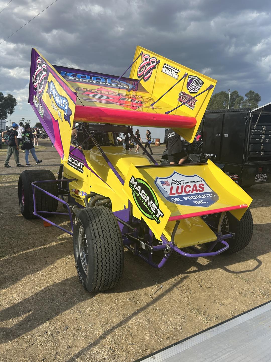 Michael - All set to go at avalon_speedway in the Eastham v88! Huge ...