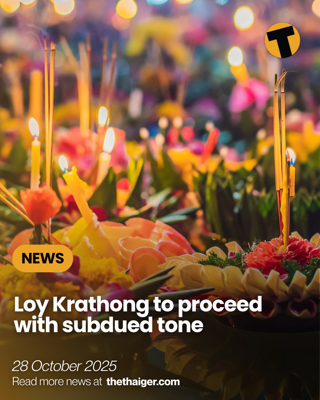 The Thaiger - Thailand’s Loy Krathong Festival will go... | Facebook