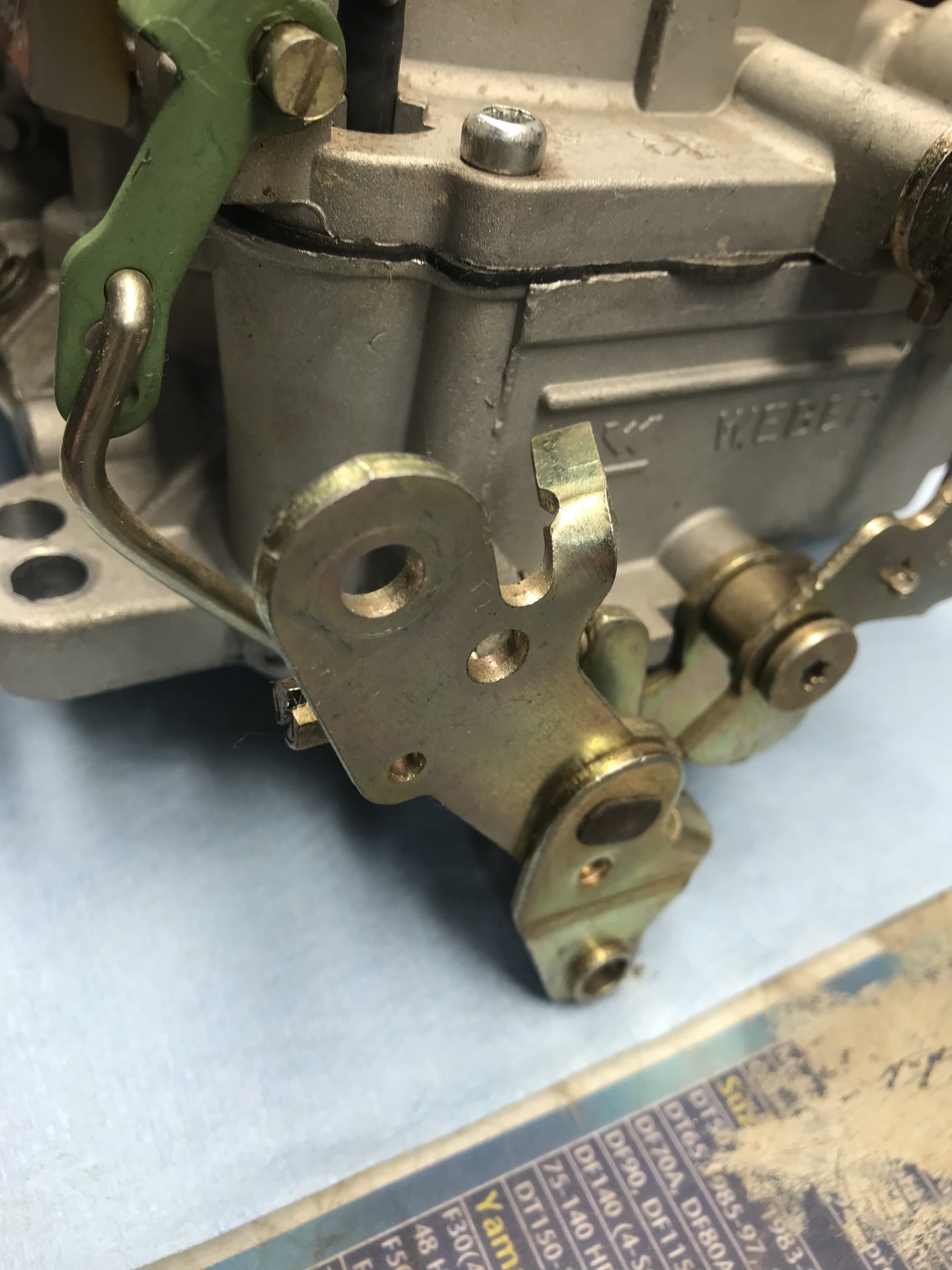 Edelbrock 600 cfm electric chock Marine carburator - Car Engines ...