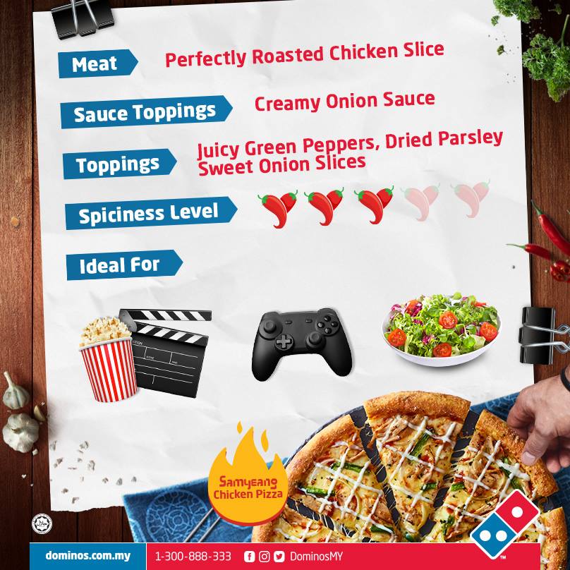 Love The Thin Crust Domino S Pizza Kuala Lumpur Traveller Reviews Tripadvisor