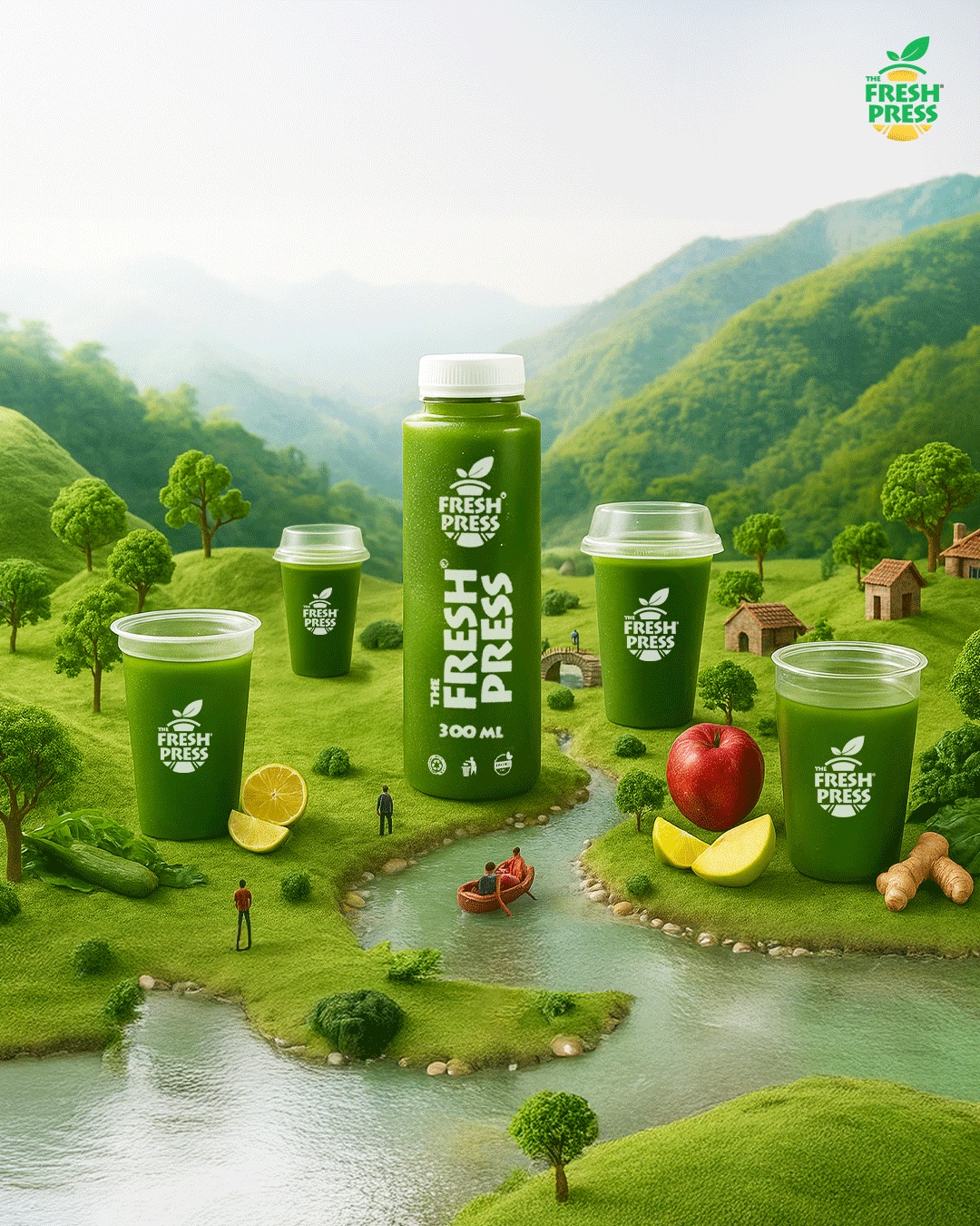 The FRESH - Blended from nature, rooted in green This one’s as fresh as ...