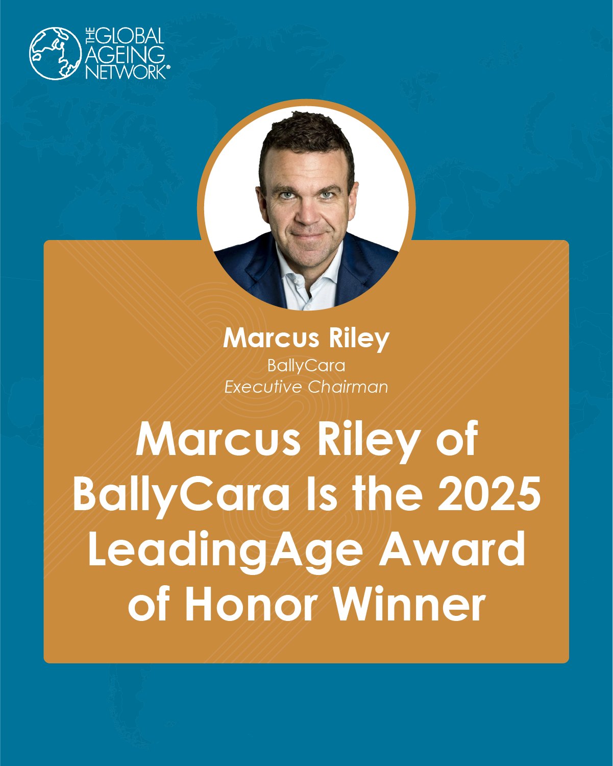 Congratulations to Marcus... - The Global Ageing Network | Facebook