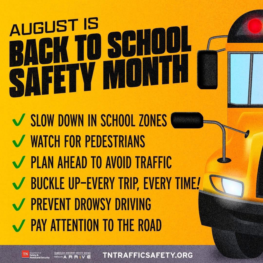 Fulton - 🎒📒August is Back To School Safety Month! Prepare your ...