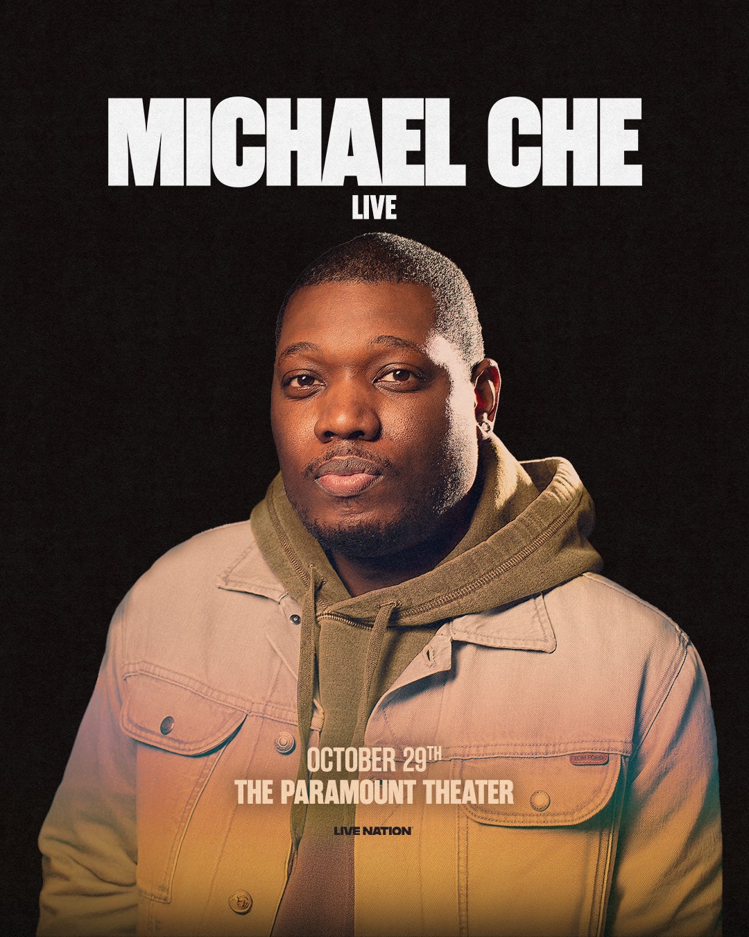 The Paramount - JUST ANNOUNCED! Comedian Michael Che Live at The ...