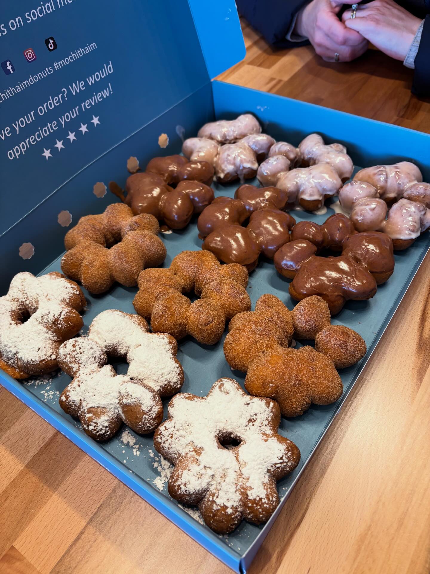 フレーバーズ Girl Loop Boy Milky Way Donut From our recent visit to Colorado Springs… Made-to-order donuts
