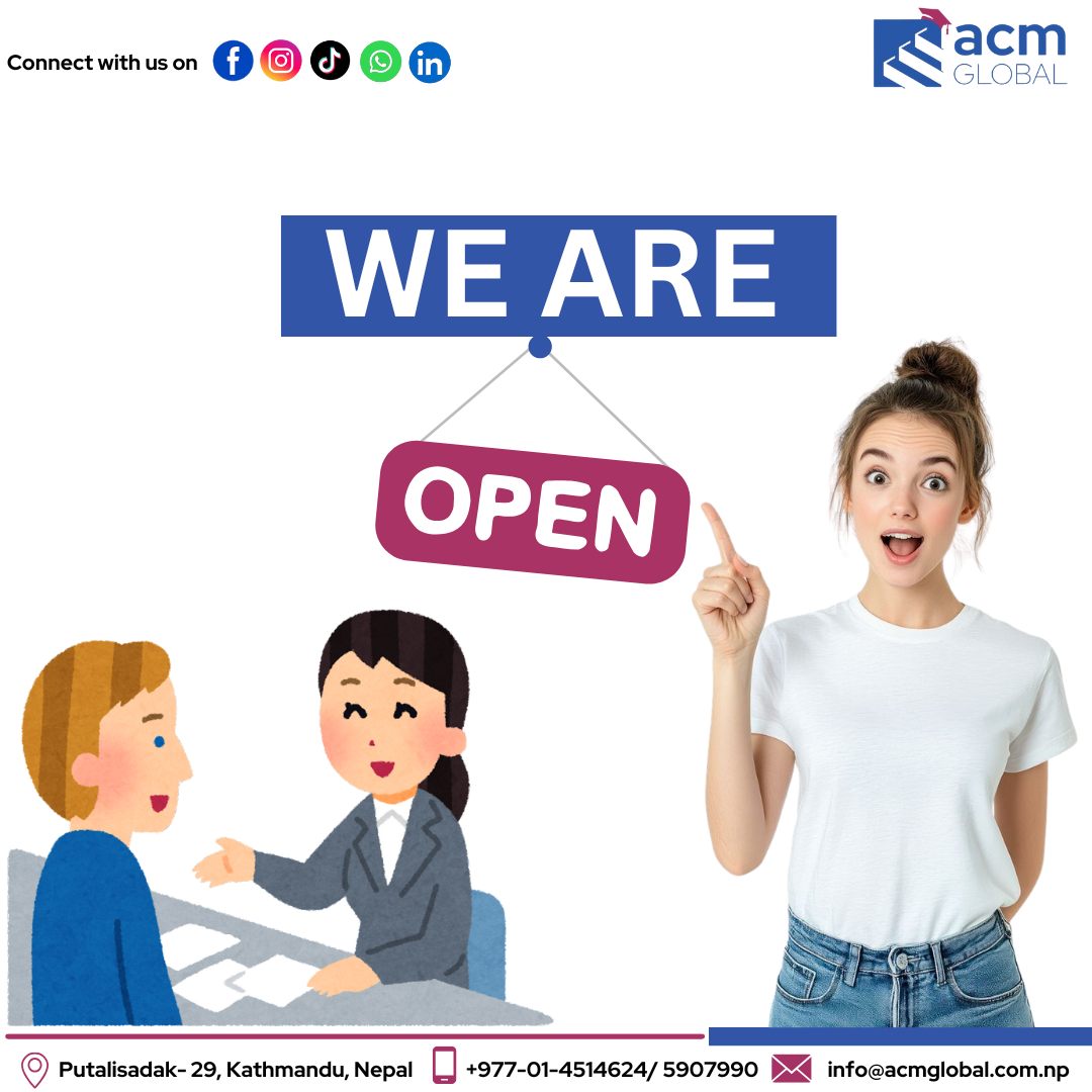 Our office reopens today with... - ACM Global Kathmandu | Facebook