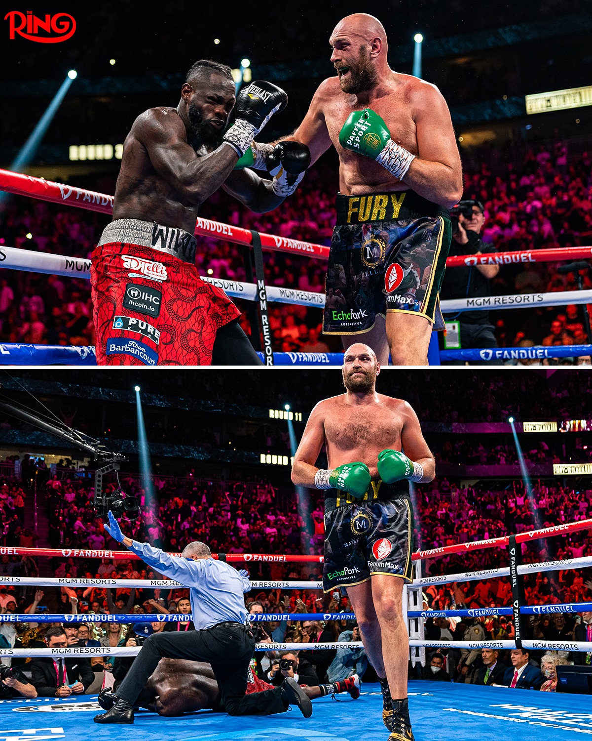 Ring - On this day in 2021, Tyson Fury knocked out Deontay Wilder in ...