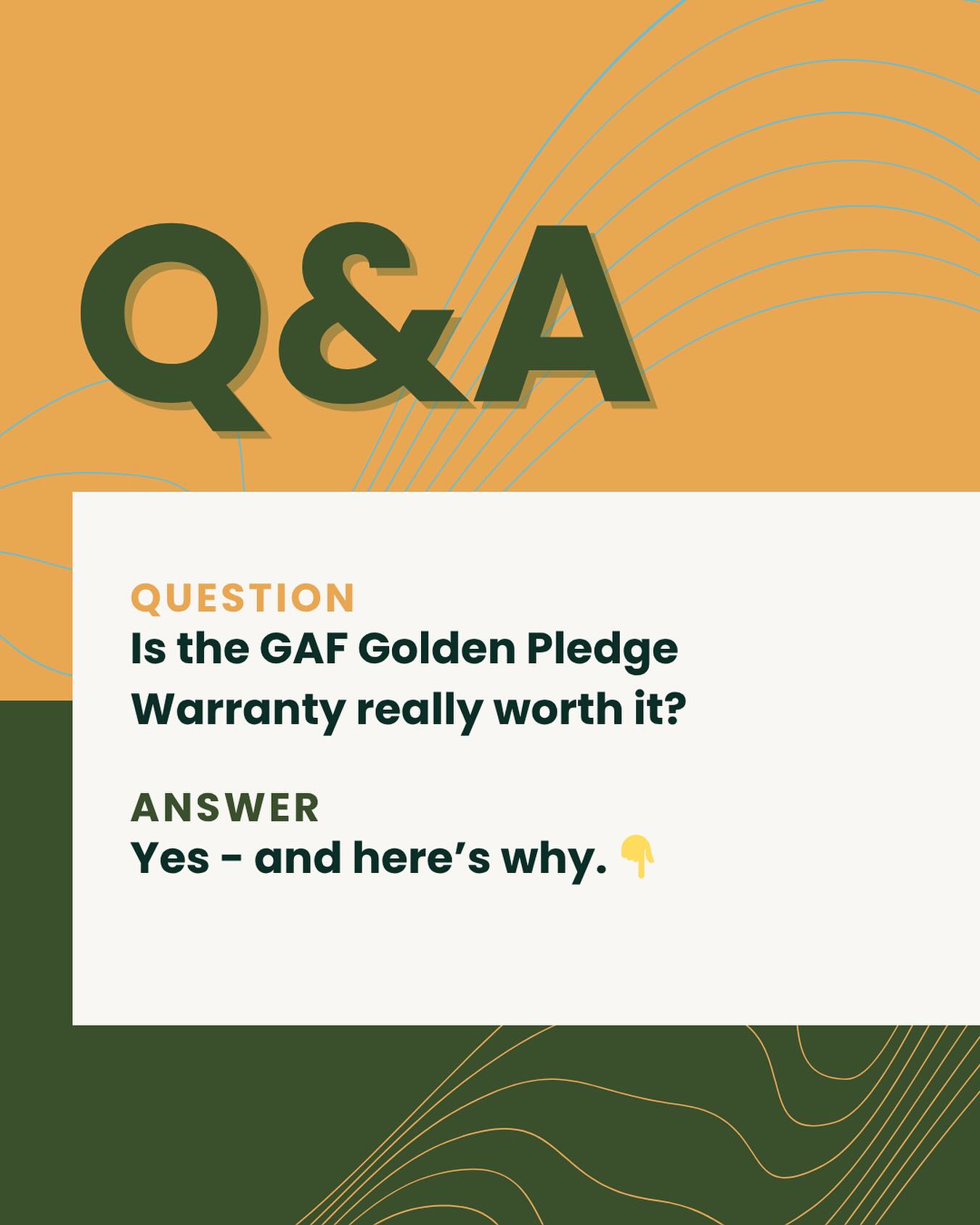 🔒 It’s the strongest warranty GAF... - Ozark Mountain Roofing | Facebook