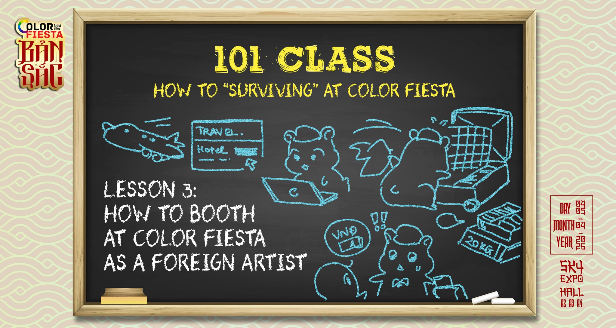 Color Fiesta - 📢 Lesson 3: How to booth at Color Fiesta as... | Facebook