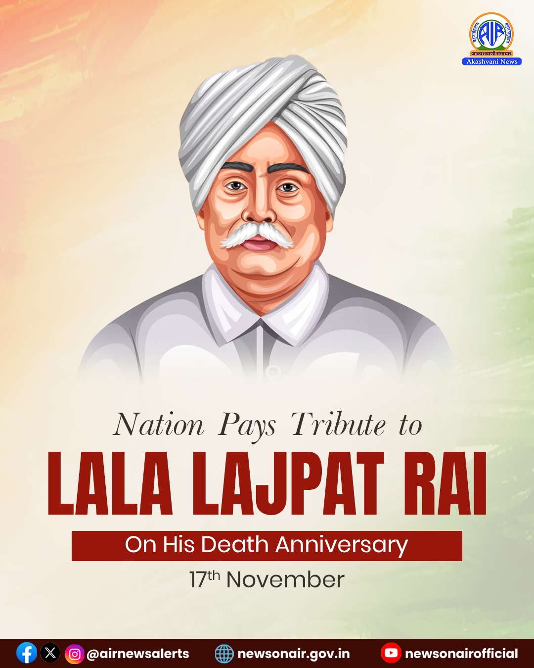 All - Remembering Freedom Fighter Lala Lajpat Rai, Popularly Known as ...