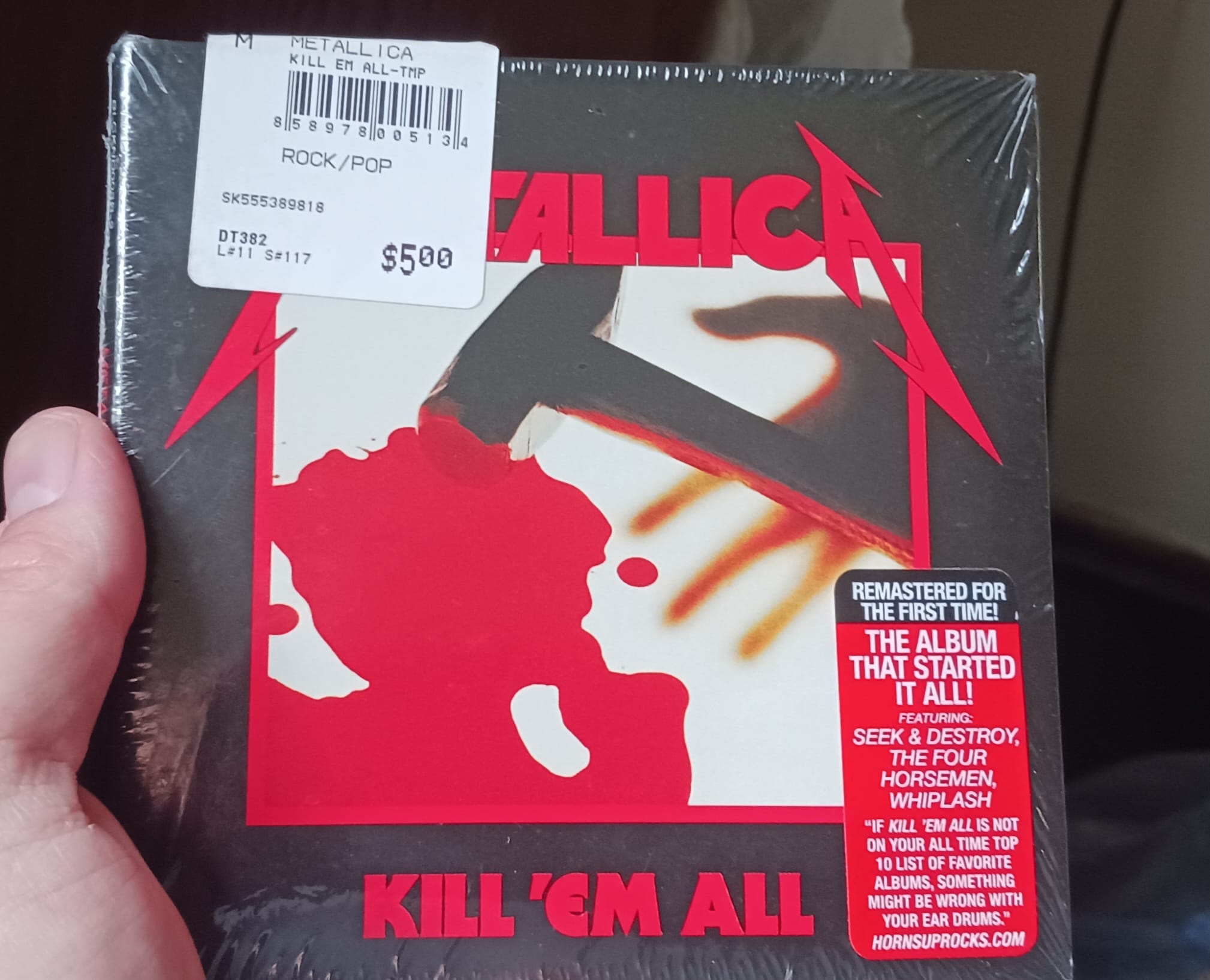 Completing Metallica