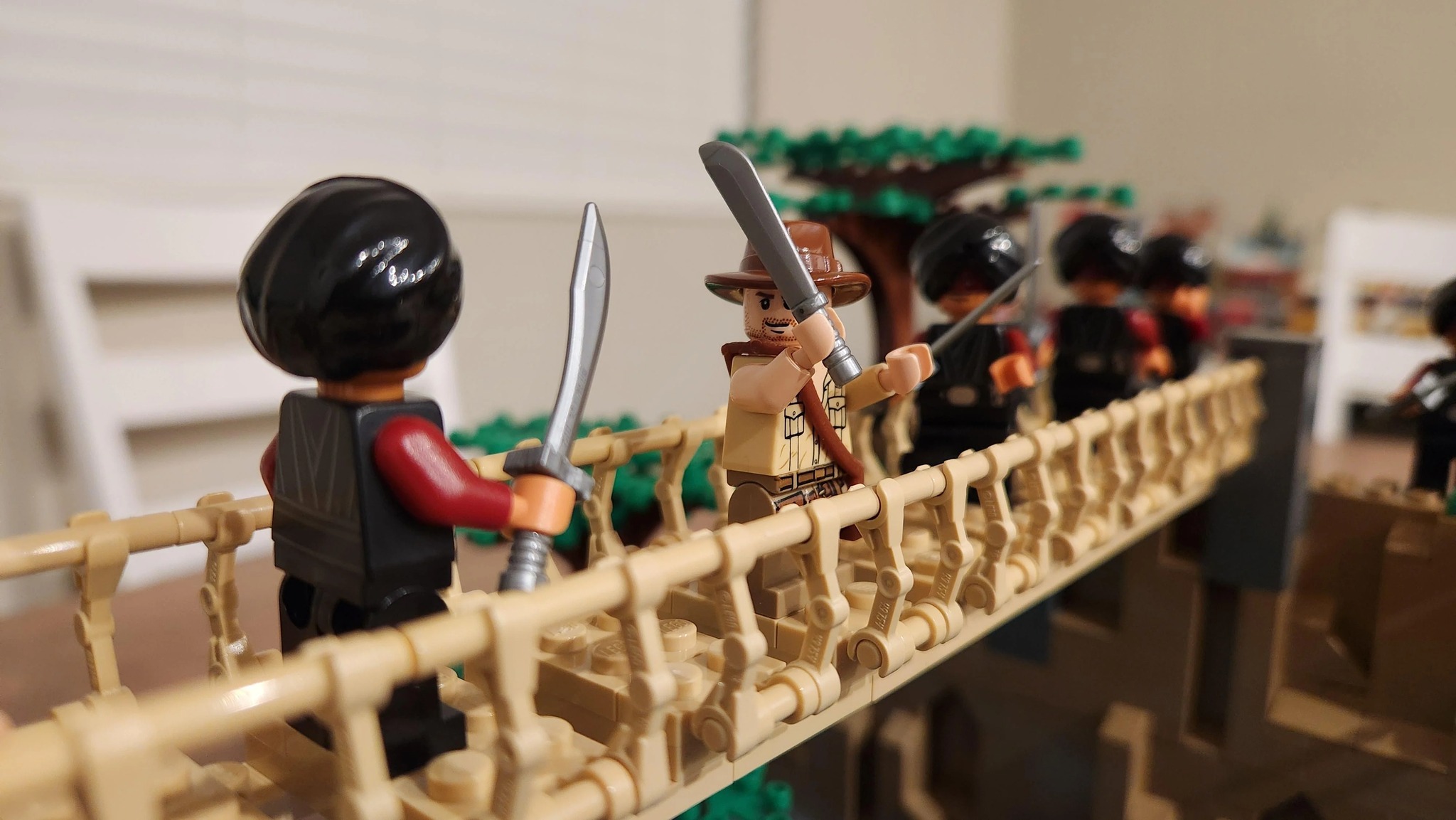 LEGO Temple of Doom Rope Bridge... - Beyond the Brick | Facebook
