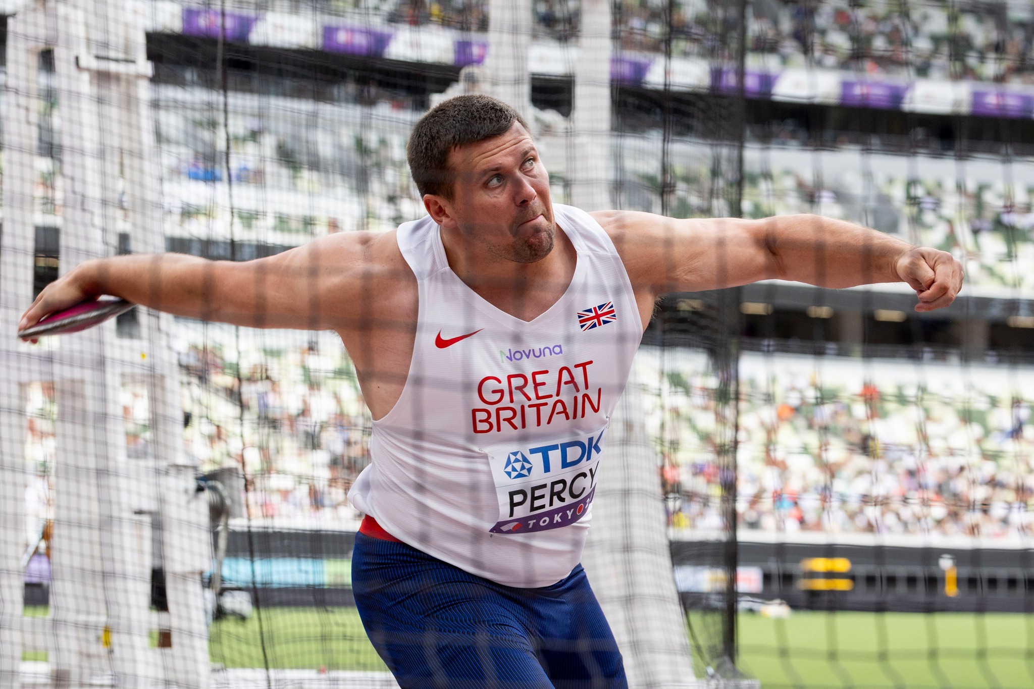 Scottish - Nick in Tokyo 🇯🇵 🇬🇧 Good to see Nick Percy in discus action ...