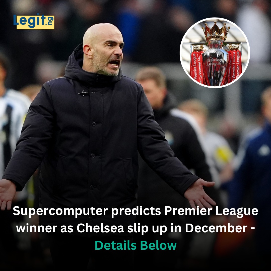 Legit.ng - Opta's supercomputer predicts Premier League winner after 18 ...