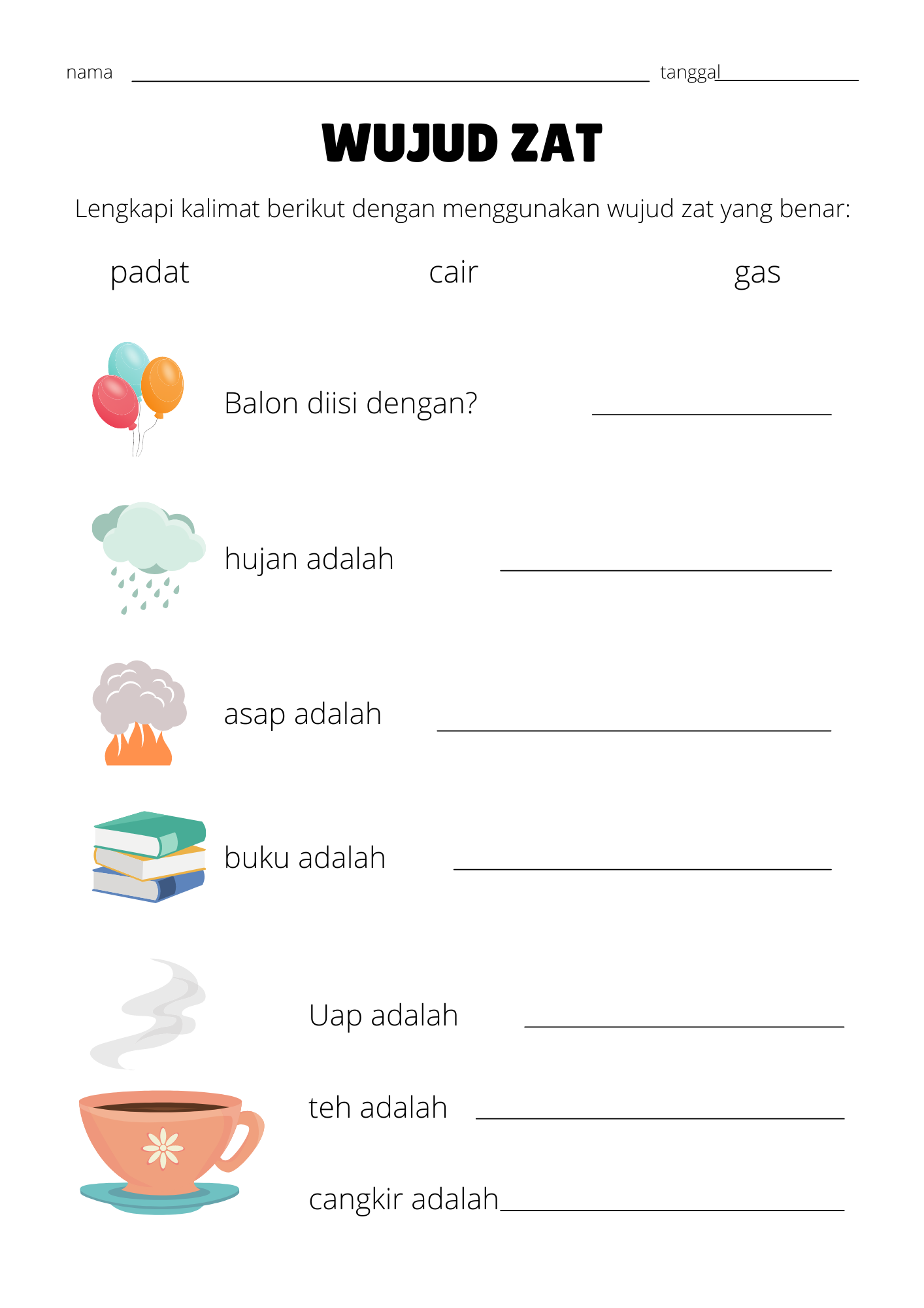 Printable... - Materi Ajar/ Worksheet Anak Berkebutuhan Khusus | Facebook